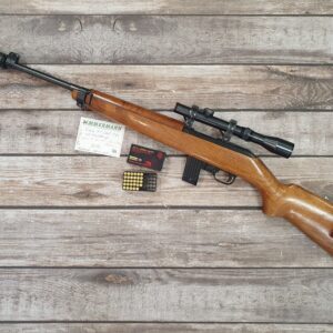Erma M1 Kal. .22lr Selbstladegewehr Schalldämpfer Zielfernrohr gebraucht kaufen
